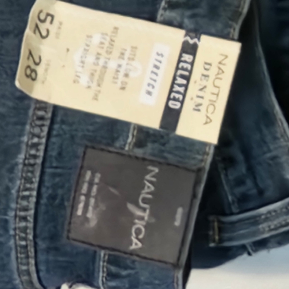Nautica Blue Relaxed Fit Jeans Premium Denim